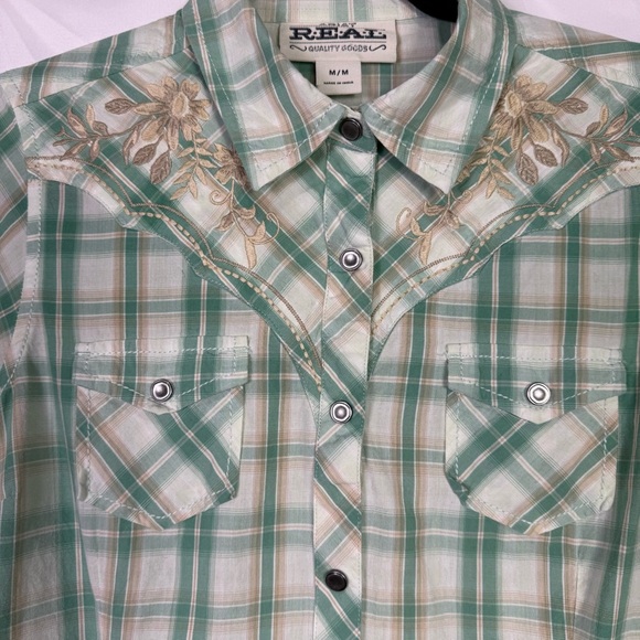 ARIAT REAL Button Snap Shirt - Picture 4 of 11